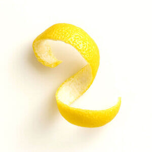 Lemon peel