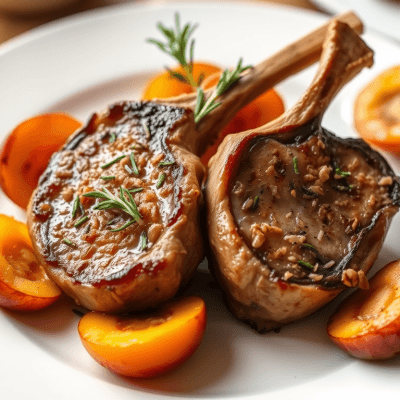 Fable recipe: rosemary crusted lamb chops