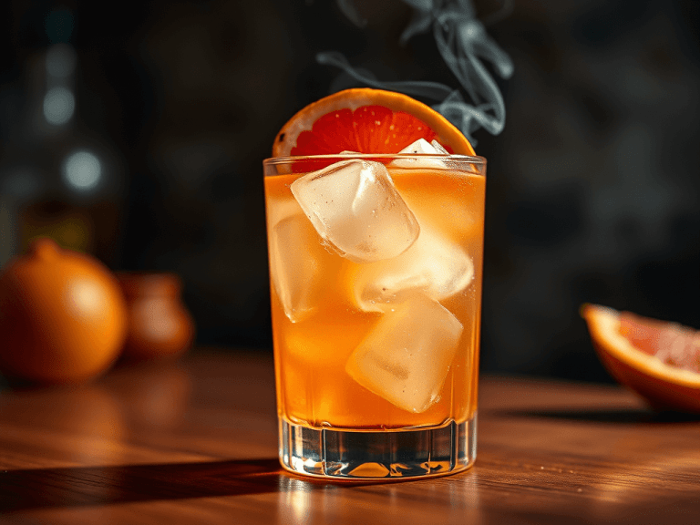 Smoky Citrus Grove Fable Cocktail